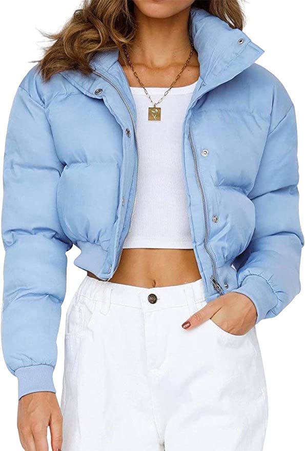 USA Pro Cropped Puffer Jacket