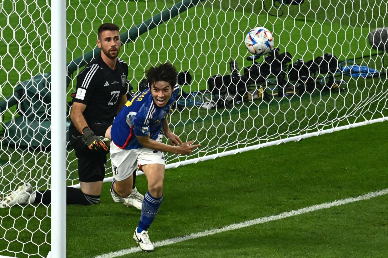 Japón logró clasificarse a la siguiente ronda y eliminó a Alemania (Foto de: Jewel SAMAD / AFP) (Foto de: JEWEL SAMAD/AFP via Getty Images)