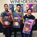 <p>“Lisa’s surprise Christmas gift was drinking wine as we painted a Christmas owl! Soooo fun!,” the singer captioned this shot of his masterpiece, along with his husband, Michael Turchin, and a pal. “I really like my color palette. What do you think?” he asked followers. Well, we like it, Lance, but we think Michael looks like he maybe would have preferred a different surprise present. (Photo: <a rel="nofollow noopener" href="https://www.instagram.com/p/BcZFRiQlliS/?taken-by=lancebass" target="_blank" data-ylk="slk:Lance Bass via Instagram;elm:context_link;itc:0;sec:content-canvas" class="link ">Lance Bass via Instagram</a>) </p>