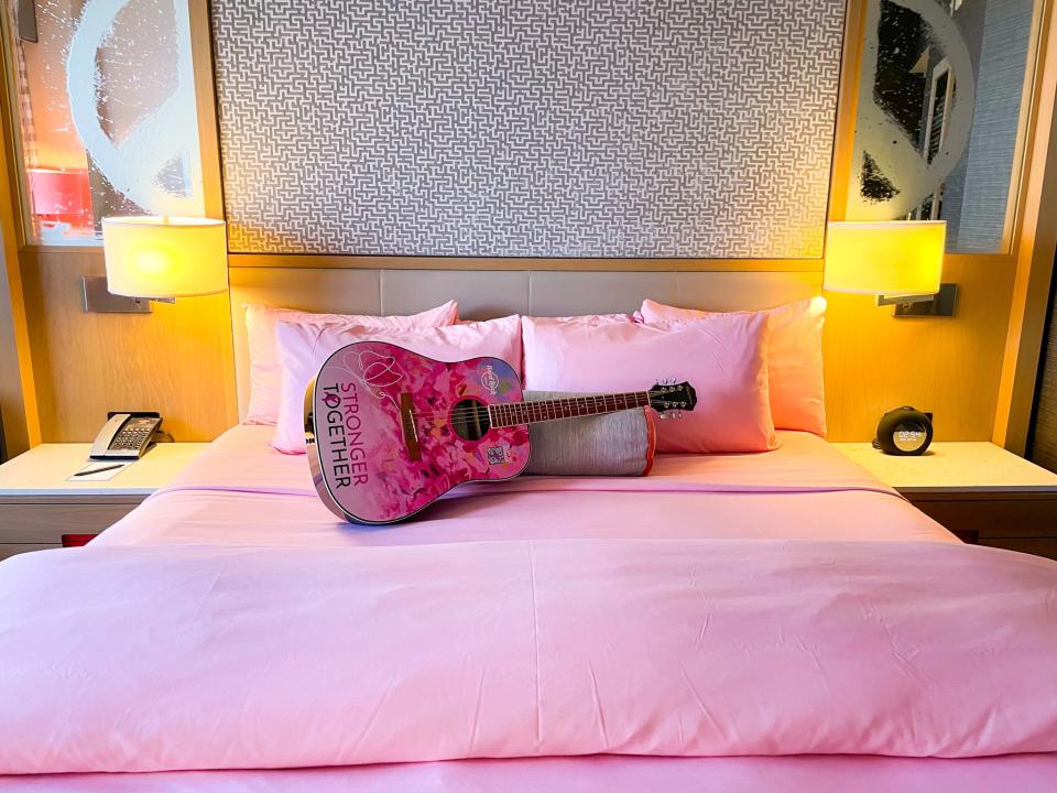 October is Breast Cancer Awareness Month, and the Hard Rock Hotel at Universal Orlando will honor the cause with various donations.