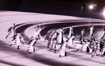 <p>Pyeongchang 2018 Winter Olympics – Closing ceremony – Pyeongchang Olympic Stadium – Pyeongchang, South Korea – February 25, 2018 – Artists perform during the closing ceremony. REUTERS/Issei Kato </p>