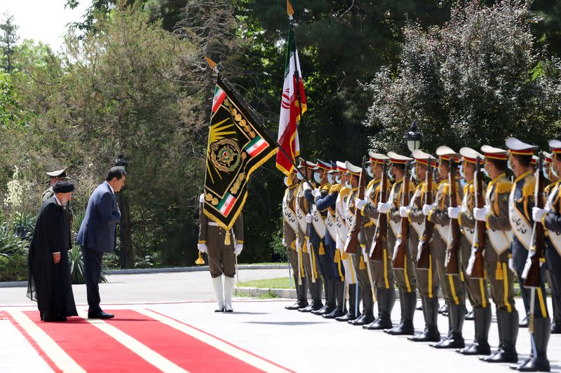 Venezuelan President Nicolas Maduro visits Iran