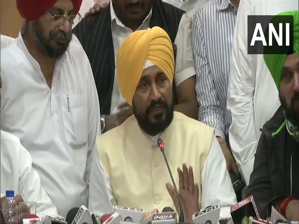 Punjab Chief Minister Charanjit Singh Channi (Photo/ANI)