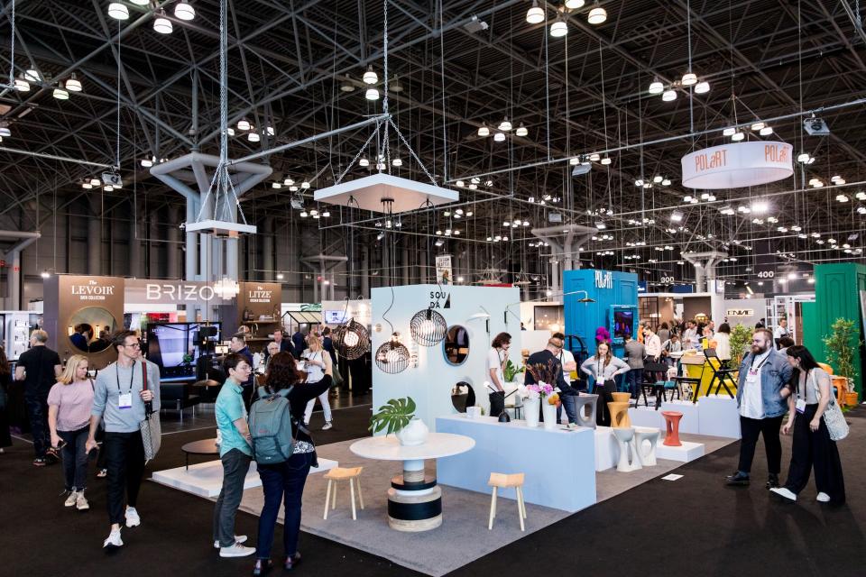 The Javits Center hosts ICFF.