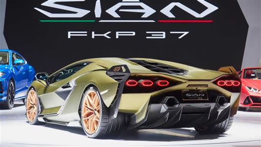 Lamborghini Sián FKP 37成為品牌最後一輛在公開車展亮相的車款。（圖／翻攝自官網）