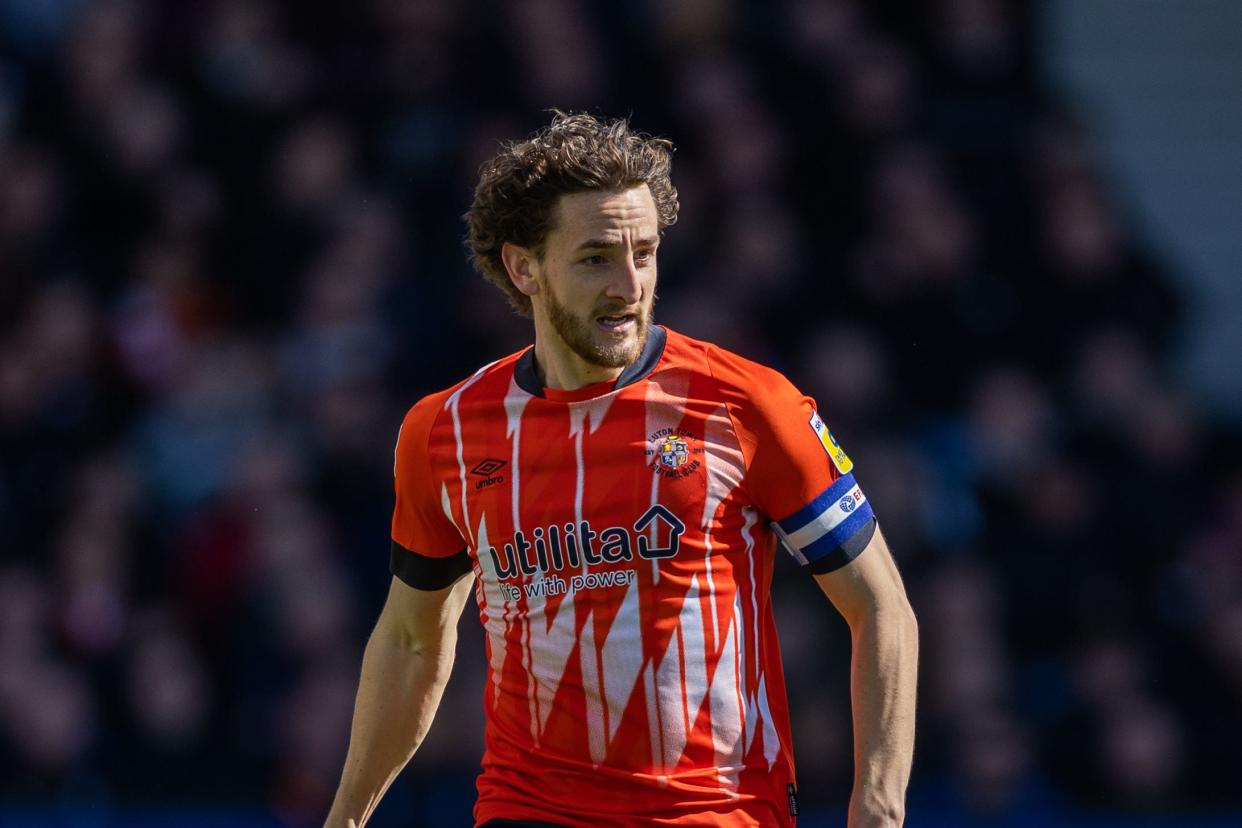 Tom Lockyer is in the Premier League with Luton (Steven Paston/PA) (PA Wire)
