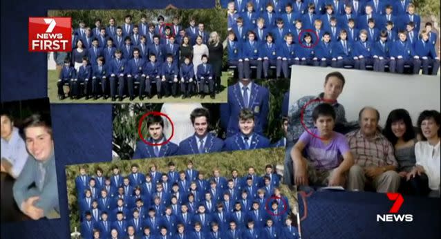 Zakhariev went to Sydney's Waverley College. Source: 7 News