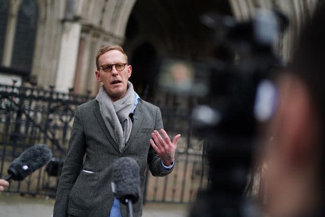 Laurence Fox libel case