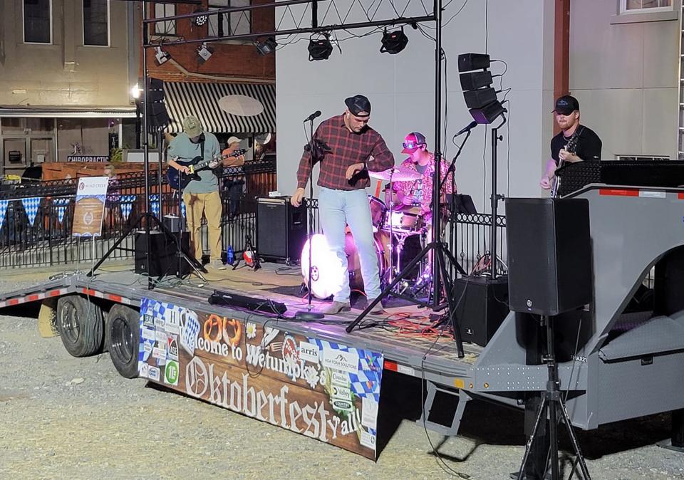 Wetumpka will have two stages set up Saturday, Sept. 30, for its second-annual Oktoberfest.