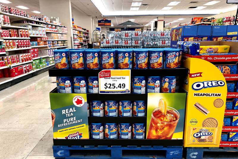 FILE PHOTO: The price of iced tea at the Northmart grocery store in Iqaluit