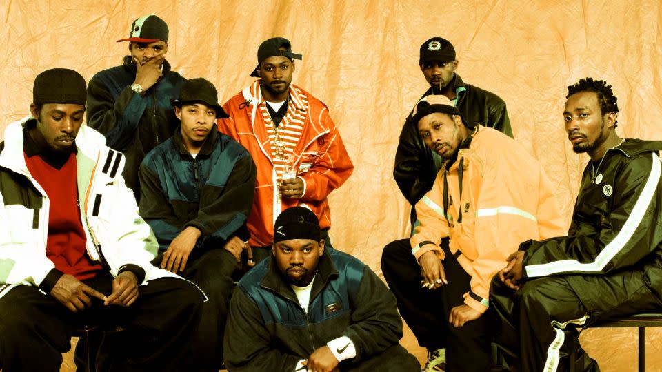 The Wu-Tang Clan originated as a group of rappers from Staten Island, New York in the 1990s. - Bob Berg/Getty Images