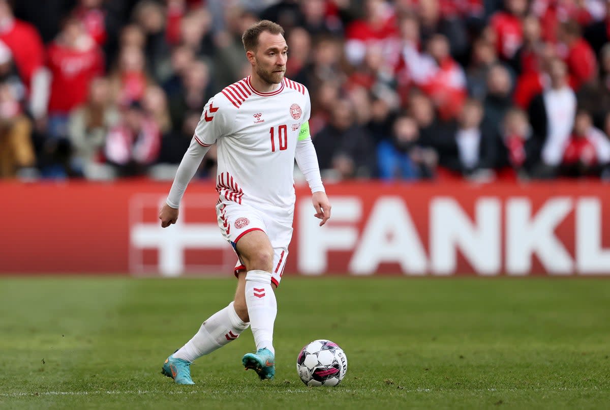 Christian Eriksen is returning to the world stage after his near-fatal heart attack  (Getty Images)