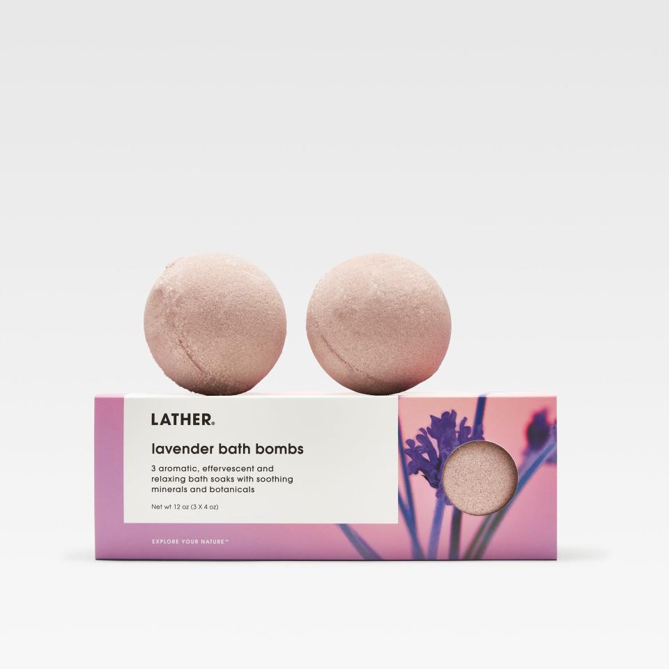 <p><a href="https://go.redirectingat.com?id=74968X1596630&url=https%3A%2F%2Fwww.lather.com%2Fproducts%2Flavender-bath-bombs&sref=https%3A%2F%2Fwww.housebeautiful.com%2Fshopping%2Fg25741216%2Fbest-galentines-day-gifts%2F" rel="nofollow noopener" target="_blank" data-ylk="slk:Shop Now;elm:context_link;itc:0;sec:content-canvas" class="link ">Shop Now</a></p><p>Lavender Bath Bombs</p><p>lather.com</p><p>$20.00</p><span class="copyright">Lather</span>