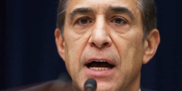 WASHINGTON, DC - DECEMBER 09: House Oversight and Government Reform Committee Chairman Darrell Issa (R-CA) questions Massachusetts Institute of Technology Economics professor Jonathan Gruber about his work on the Affordable Care Act during a hearing in the Rayburn House Office building on Capitol Hill December 9, 2014 in Washington, DC. Gruber, who was a consultant paid by the authors of the Affordable Care Act and the Massachusetts universal health care program, called voters stupid and said that Obamacare would not have passed if lawmakers had really known what was inside the legislation during an academic conference earlier this year.  (Photo by Chip Somodevilla/Getty Images) (Photo: )