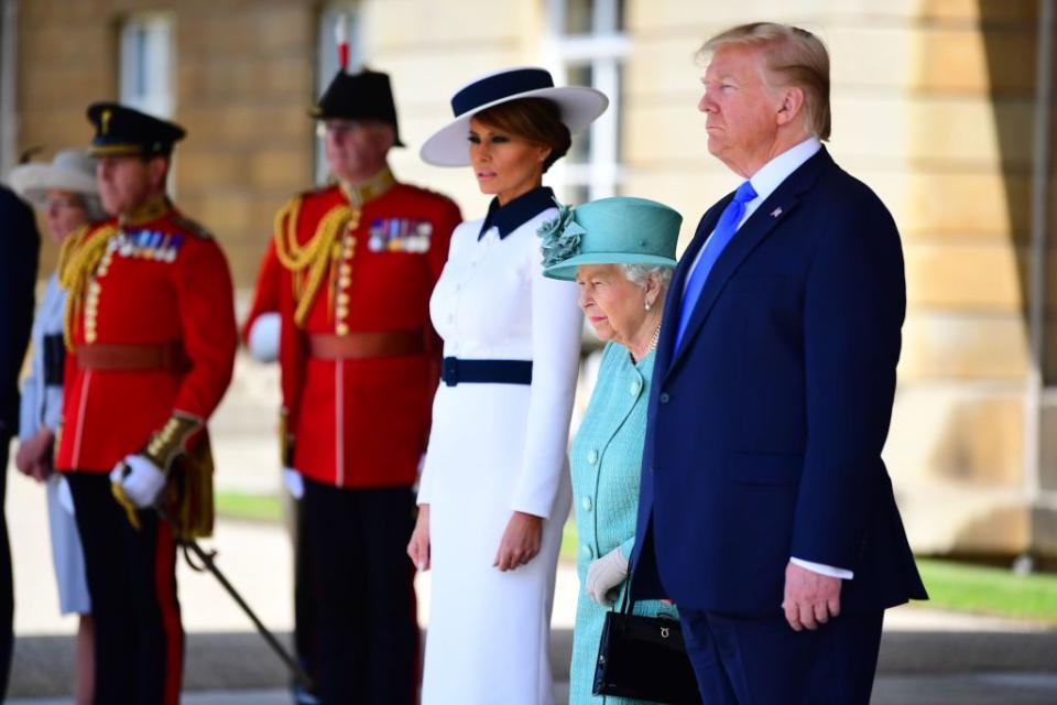 President Trump's State Visit to the U.K., In Photos