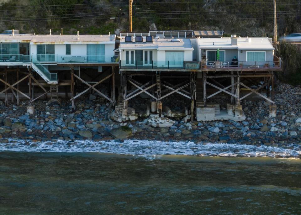 Oceanfront home on Pacific Coast Highway