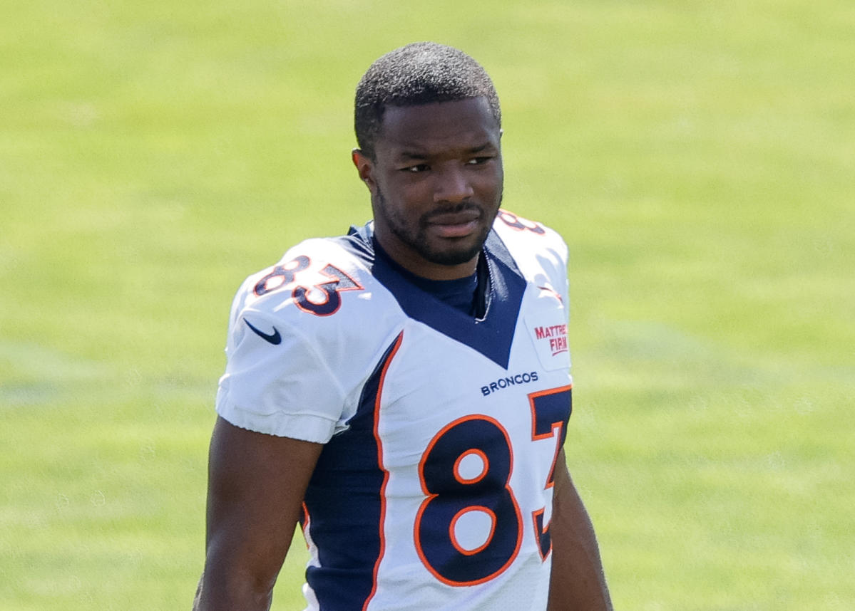 Broncos' updated WR depth chart after Tim Patrick injury