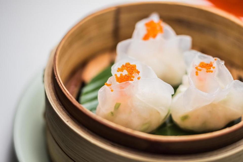 Extravagant eats: Lobster dim sum with Tobiko caviar