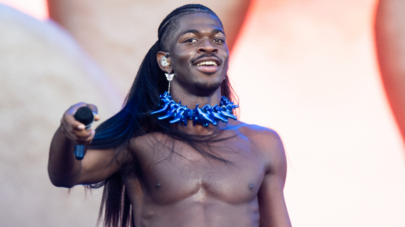 Lil Nas X Dodges Sex Toy Thrown Onstage During His Lollapalooza Performance | Samir Hussein 