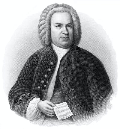 A mid-19th-century engraving of Johann Sebastian Bach. <a href="https://www.gettyimages.com/detail/illustration/bach-antique-engraved-portrait-royalty-free-illustration/164111851?phrase=Black+classical+musical+composer&adppopup=true" rel="nofollow noopener" target="_blank" data-ylk="slk:FierceAbin/Getty Images;elm:context_link;itc:0;sec:content-canvas" class="link ">FierceAbin/Getty Images</a>