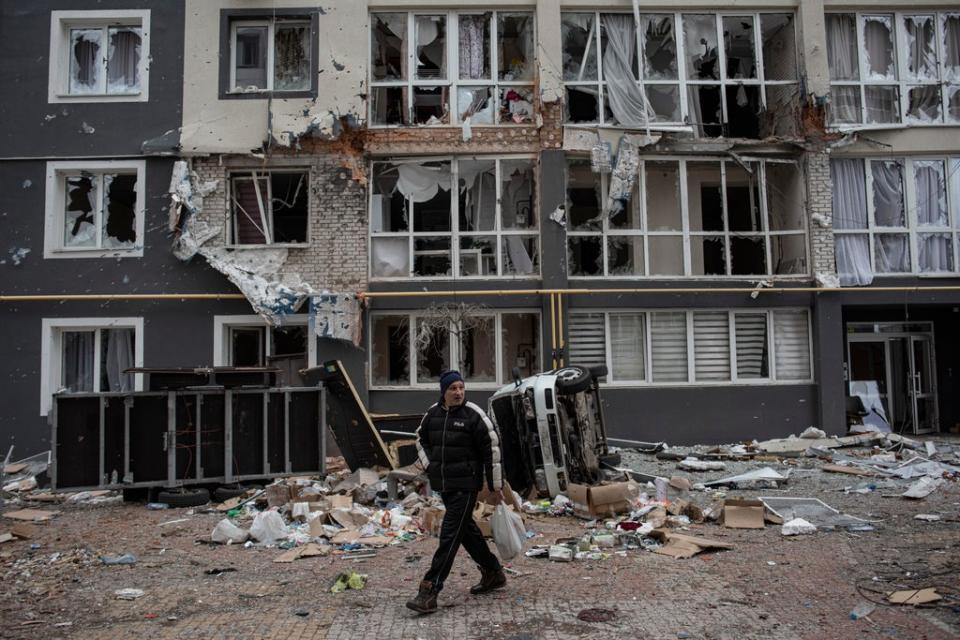 Dozens of bodies have been found in the days since Ukrainian forces regained control of Bucha (Getty Images)