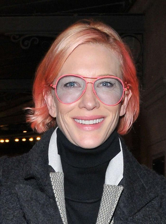 Cate Blanchett Has Pink Hair Now