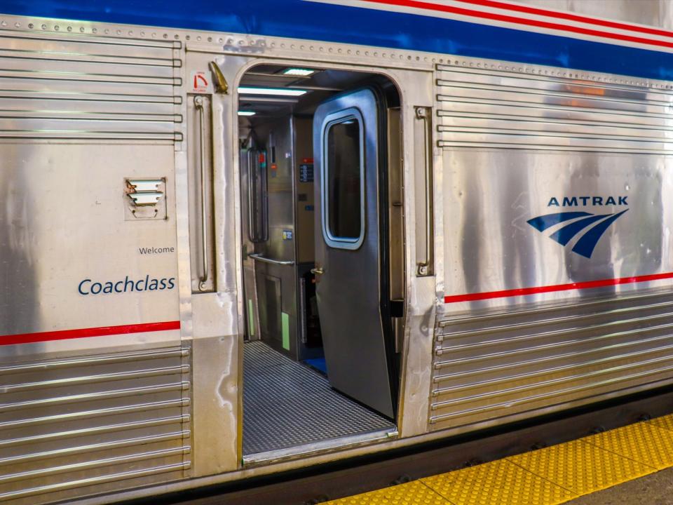 An Amtrak Superliner - Amtrak Upgraded Long Distance Trains 2021