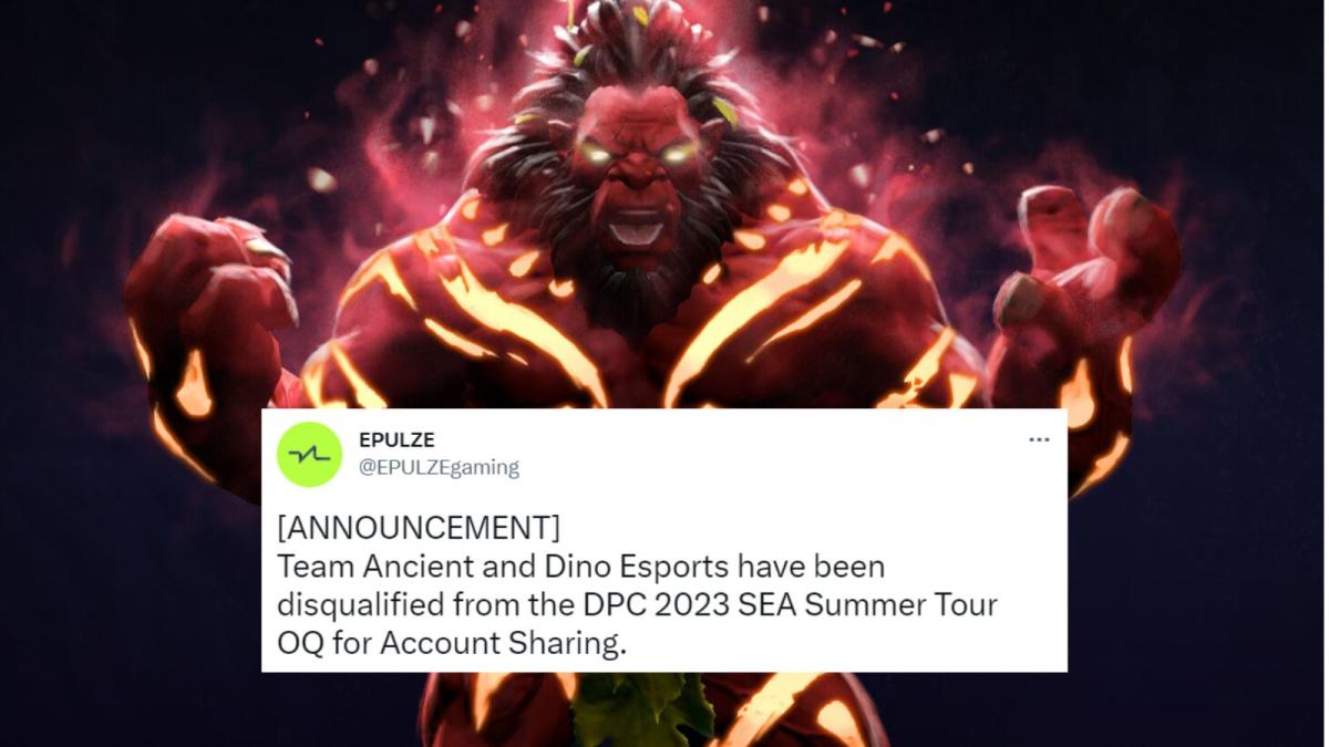 Malaysian teams disqualified from Dota Pro Circuit for account sharing