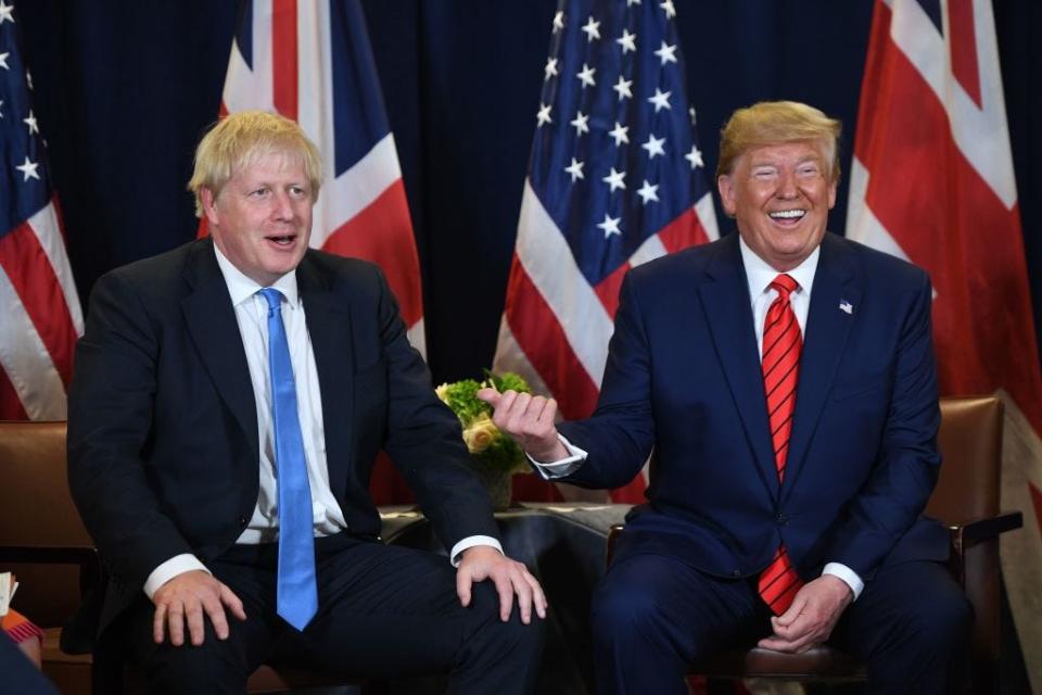 boris johnson donald trump 2