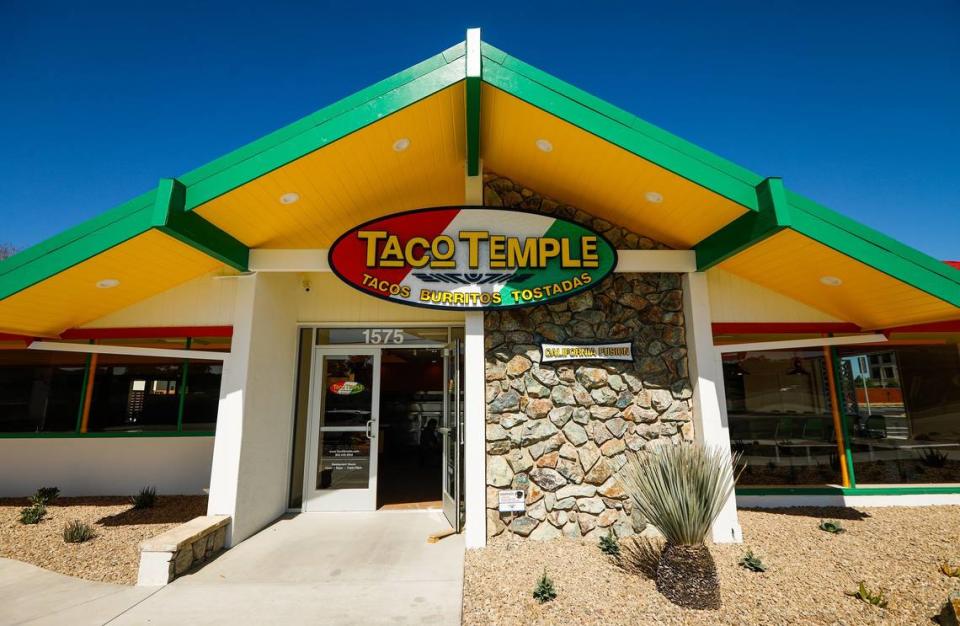 Taco Temple opened a second location in the former Margie’s Diner spot on Calle Joaquin in San Luis Obispo in 2019. The restaurant closed in December 2023. The original eatery is in Morro Bay and remains open.