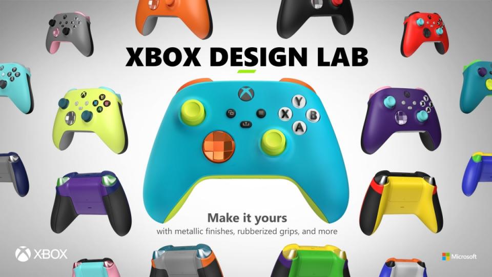 Xbox Design Lab無線控制器客製化服務正式登台，即日起開放玩家透過官網進行客製化