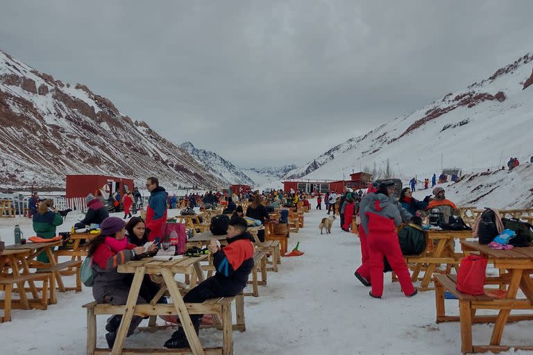 Al gran comedor al aire libre se lo conoce como “Picnilandia”