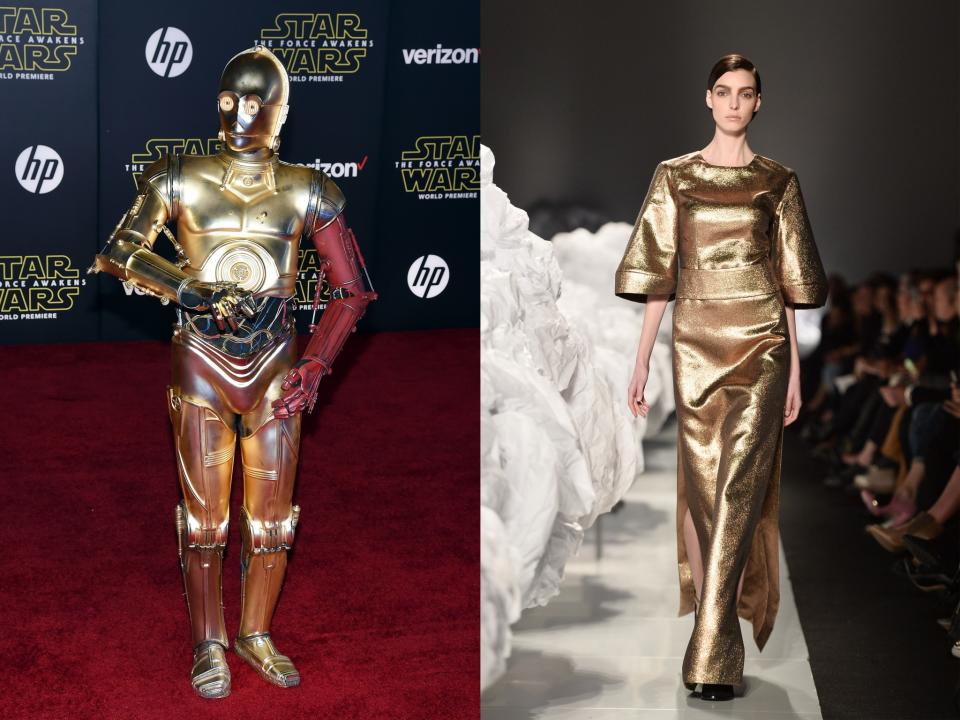 C-3PO bei Pink Tartan