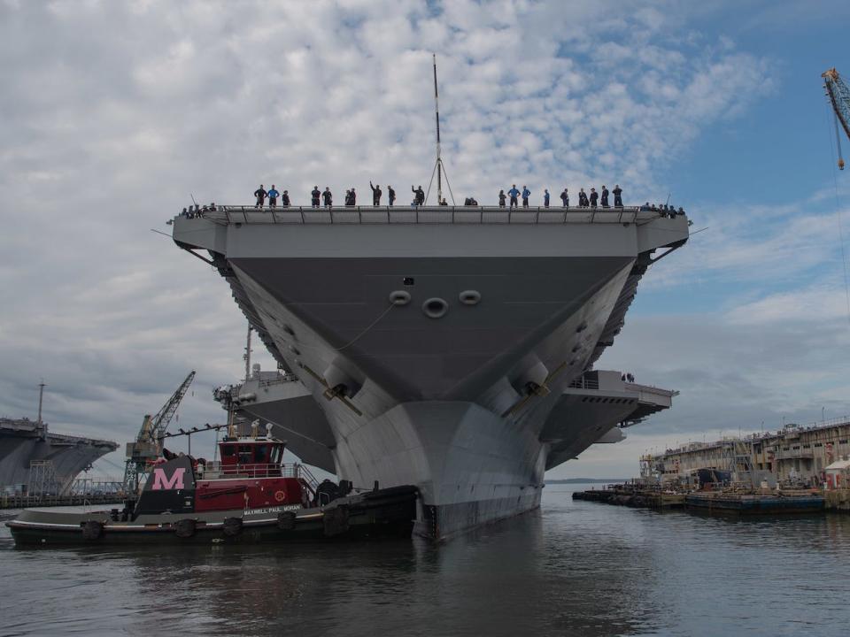 Navy aircraft carrier Gerald R. Ford