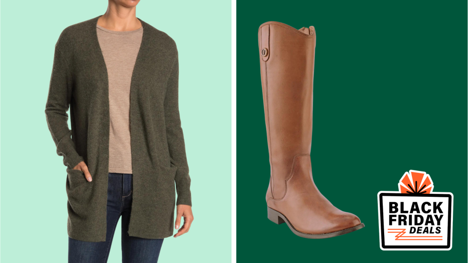 Score deep discounts on clothing and accessories from Madewell to Frye during the Nordstrom Rack Black Friday sale.