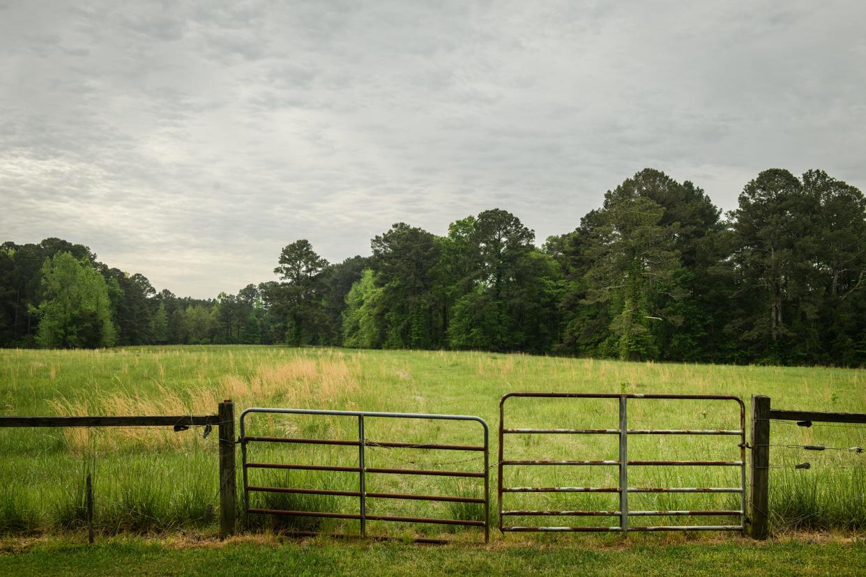 Property along Cedar Creek Road would be part of the proposed apartment complex in the Cedar Creek and Locks Creek Road area that's been prone to flooding in the past and been met with resident opposition to the proposed project.