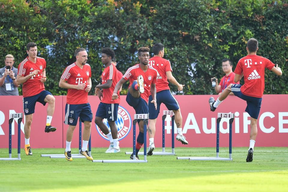 PHOTOS: Football stars in Singapore for International Champions Cup