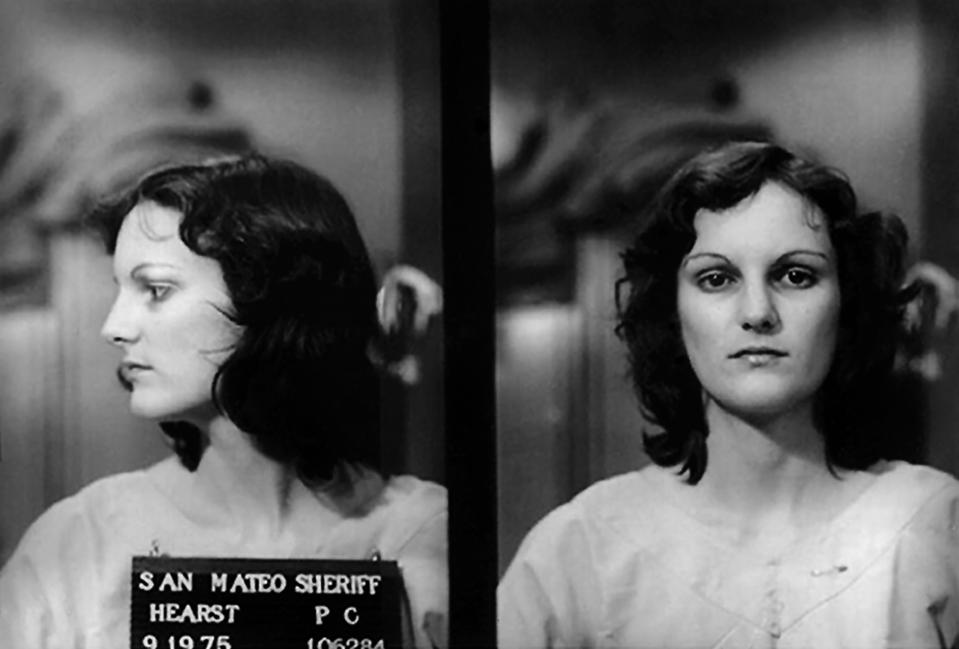 Patty Hearst arrest mugshots