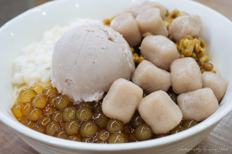 阿爸の芋圓,樂華夜市冰品熱甜湯,樂華夜市美食,樂華夜市蔗片冰,樂華夜市芋泥冰,樂華夜市雪片冰,樂華夜市必吃刨冰,阿爸的芋圓