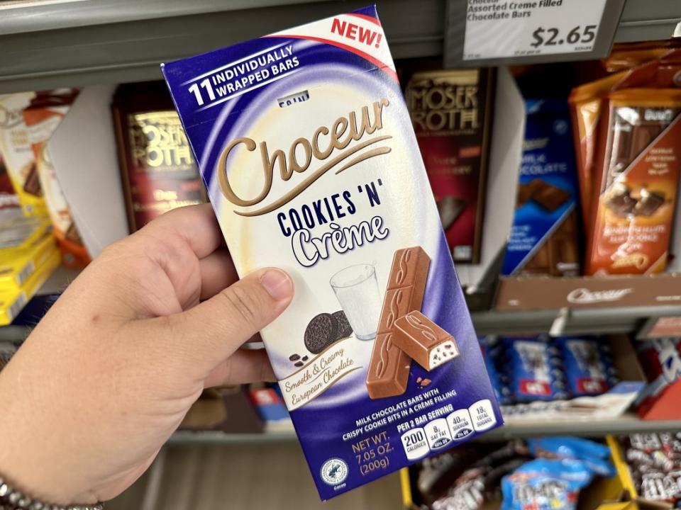 Choceur Cookies 'N' Crème Chocolate Bar<p>Krista Marshall</p>