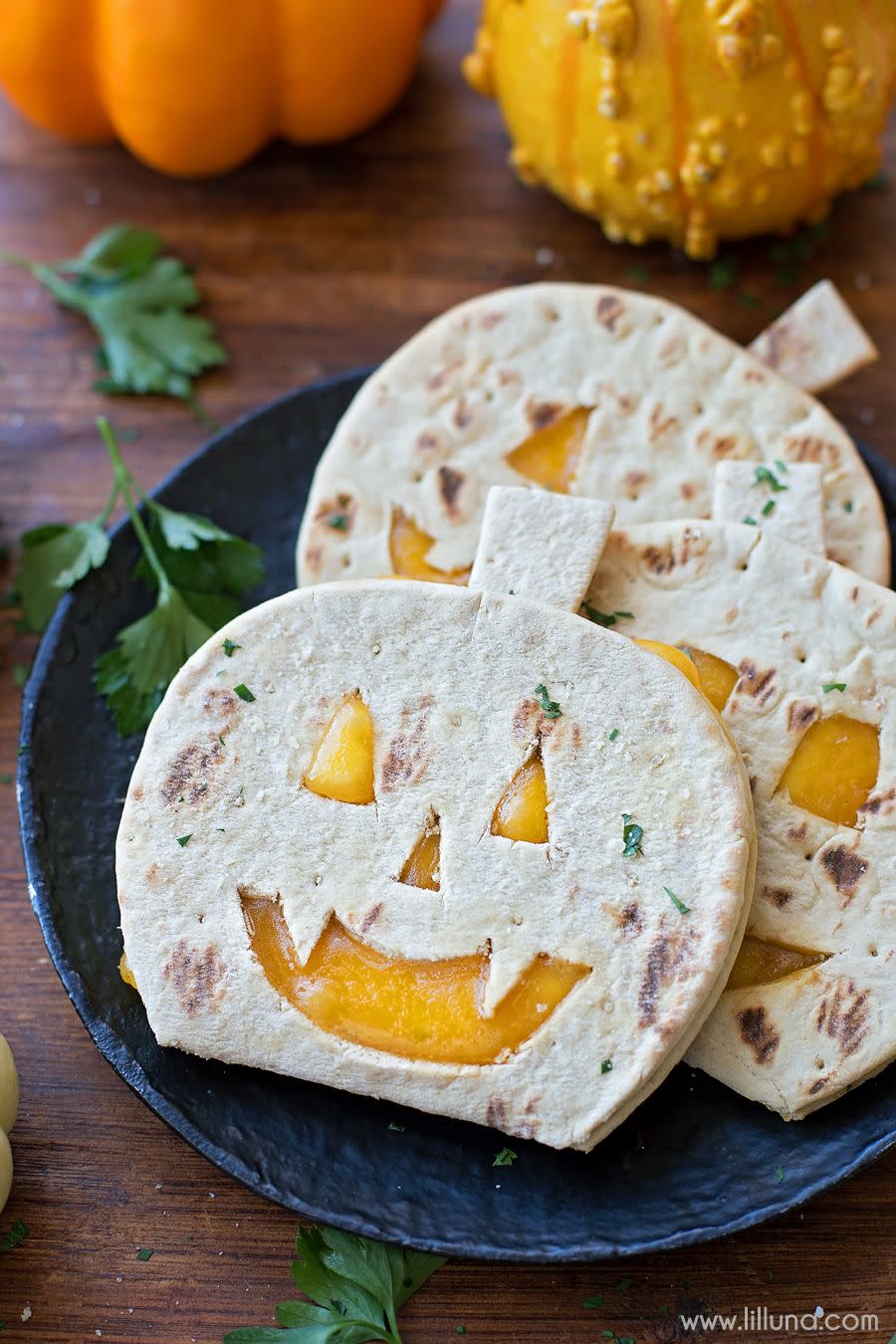 Pumpkin Quesadillas