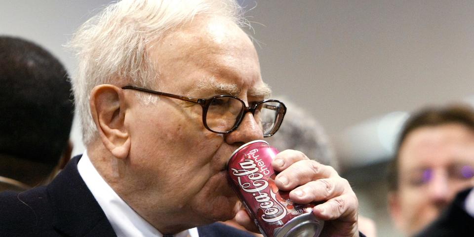 warren buffett cherry coke