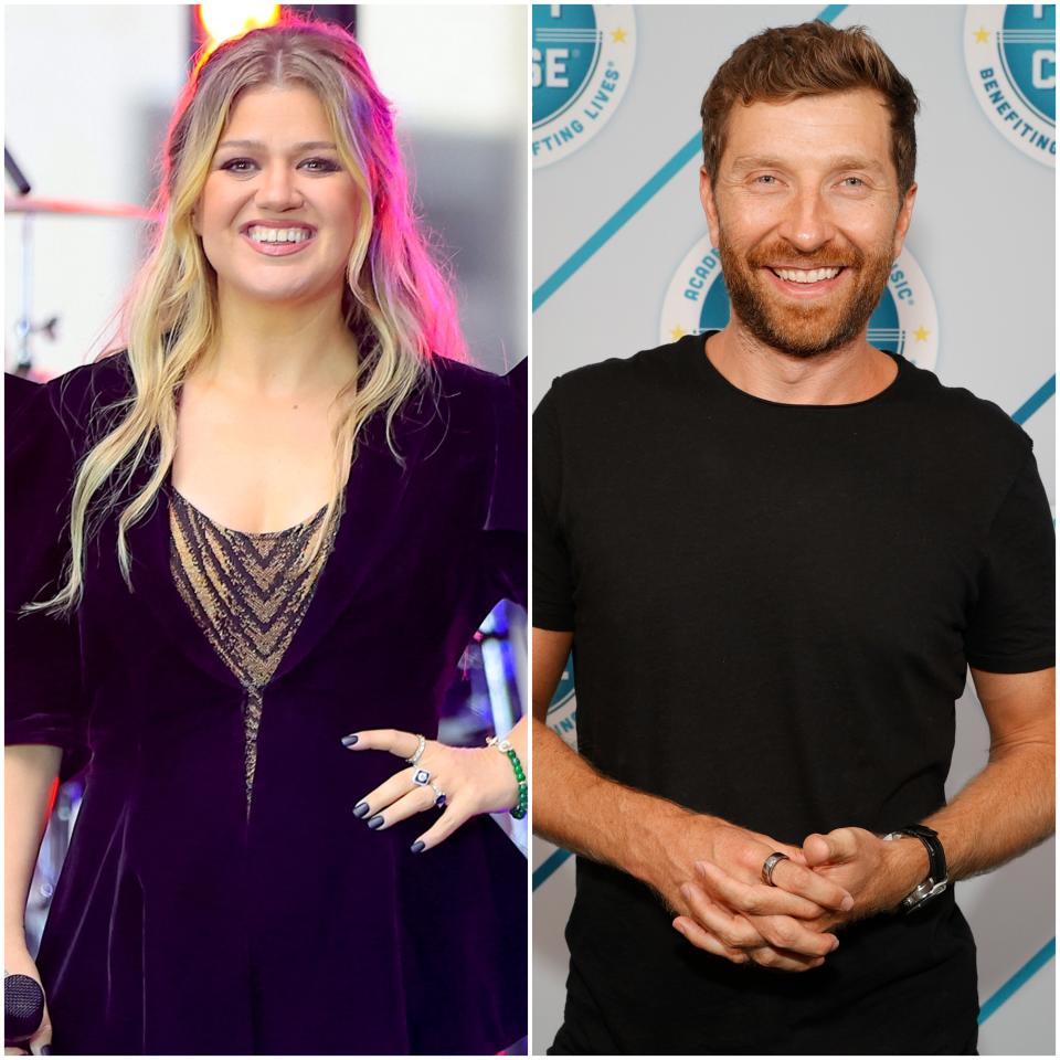 Kelly Clarkson and Brett Eldredge