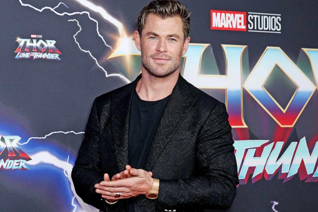 SYDNEY, AUSTRALIA - JUNE 27: Chris Hemsworth attends the Sydney premiere of Thor: Love And Thunder at Hoyts Entertainment Quarter on June 27, 2022 in Sydney, Australia. (Photo by Don Arnold/WireImage)