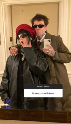 Billie Eilish Instagram Billie Eilish and Jesse Rutherford