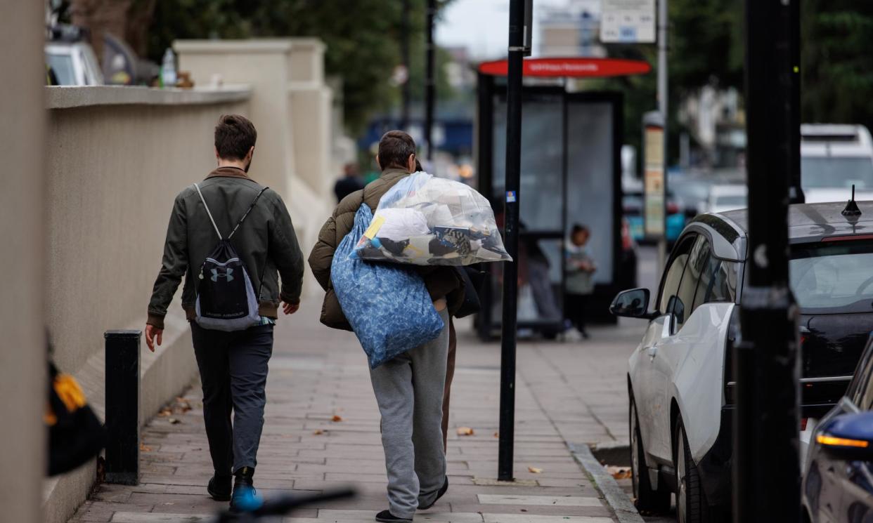 <span>Prisoners were released from HMP Pentonville in London this week.</span><span>Photograph: Tolga Akmen/EPA</span>