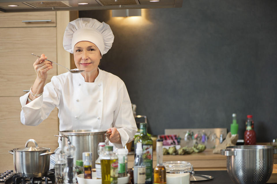 <p>Is your food constantly being craved and admired? Why not try catering in retirement. Solid customer service skills are a must with this line of work. Average hourly pay is $14.51. (Getty) </p>