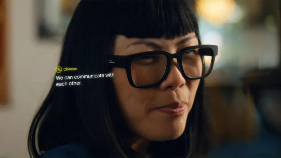 Óculos AR podem fazer traduções em tempo real (Imagem: Divulgação/Google)