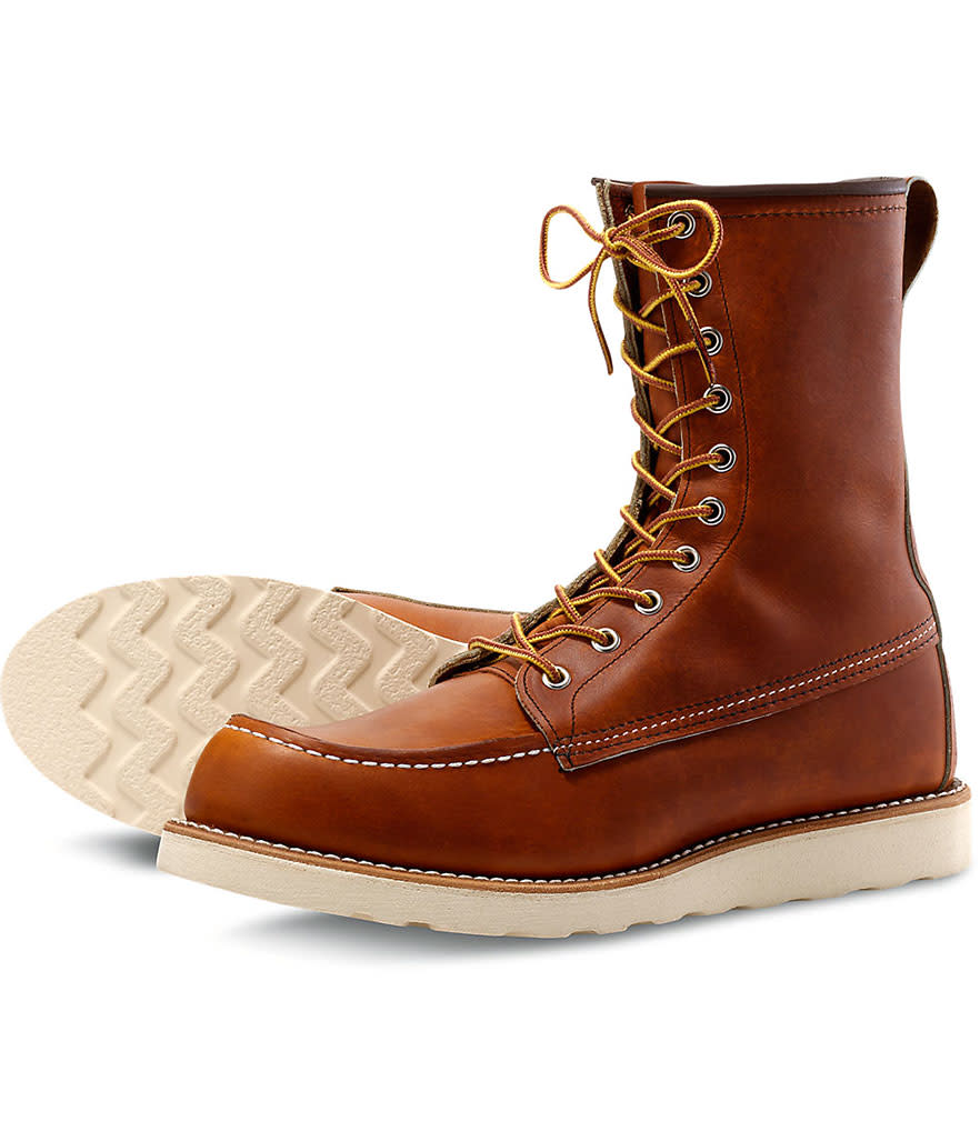 Red Wing Heritage Classic Moc in Oro Legacy Leather