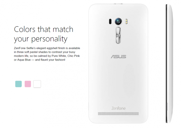 ASUS ZenFone Selfie ─ 自拍神器 1300 萬像素前後置鏡頭手機登場